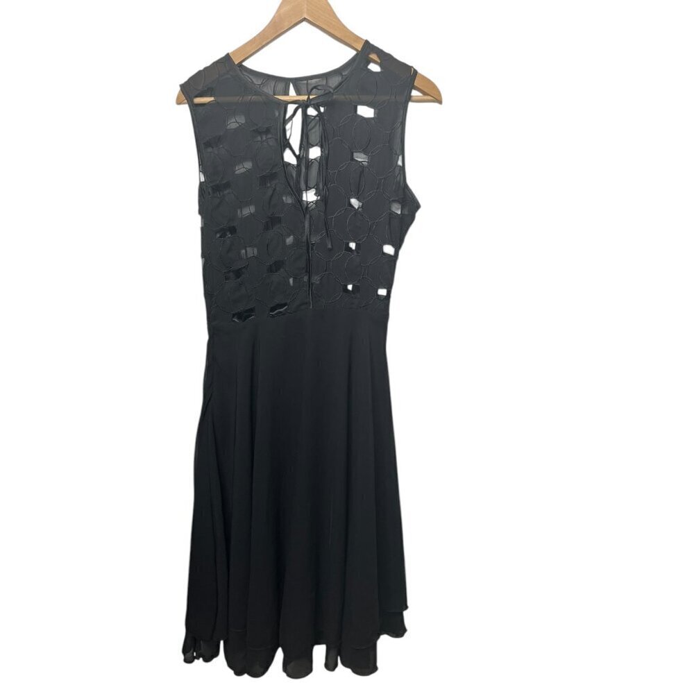Voodoo Vixen Black Cutout Midi Dress - Size Medium